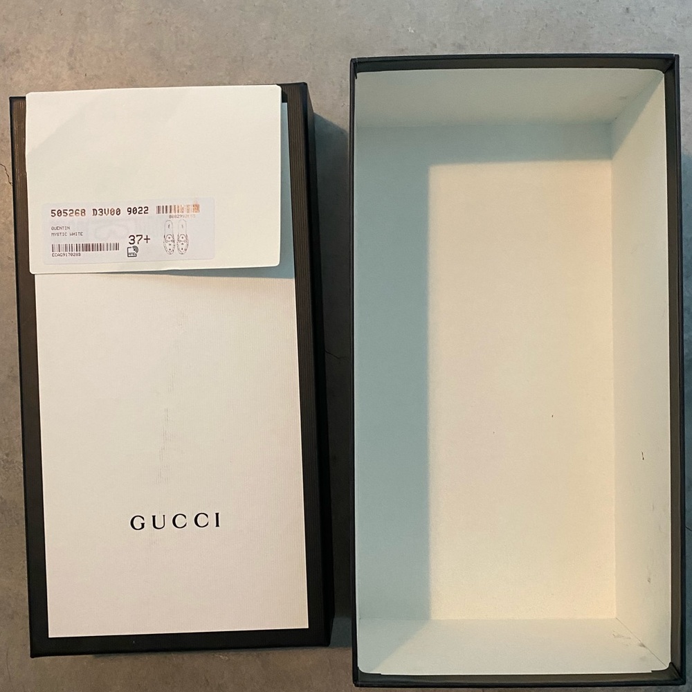 GUCCI Princetown embroidered leather slipper - Picture 7 of 8
